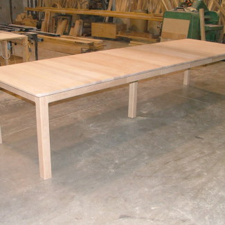 Unfinished Rectangular Table