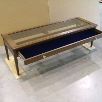 Display Table with Drawer