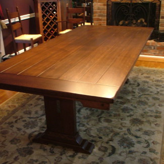Trestle Dining Room Table