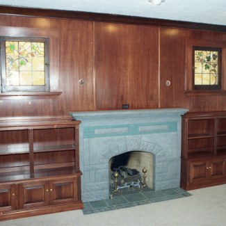 Fireplace Bookcases