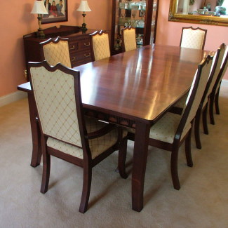 Flare Foot Dining Table
