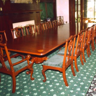 Hand Carved Chippendale Dining Room Set