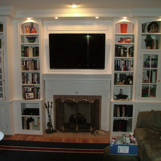 Fireplace Bookcases