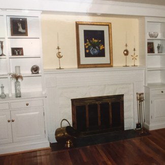 Fireplace Bookshelves