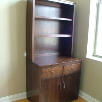 Bookcase w/ Cabinet Base